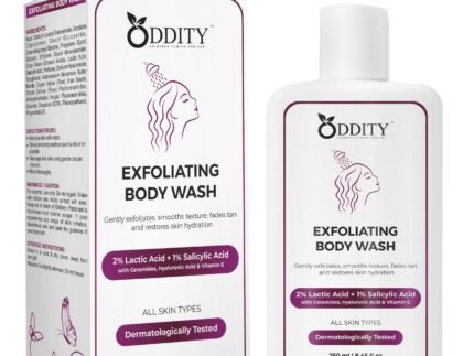 Oddity Exfoliating Bodywash with 2% lactic acid & 1% Salicylic Acid (250ml)