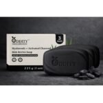 Oddity Activated Charcoal Soap with Hyaluronic Acid 75gm x 3