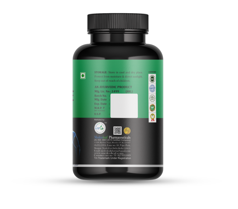 Chikitsya Joint Care Capsules for Joint Pain Relief with Boswellia, Curcumin and Triphala 60 veg Capsules