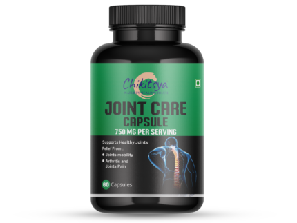 Chikitsya Joint Care Capsules for Joint Pain Relief with Boswellia, Curcumin and Triphala 60 veg Capsules