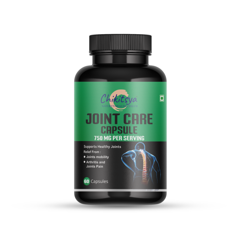 Chikitsya Joint Care Capsules for Joint Pain Relief with Boswellia, Curcumin and Triphala 60 veg Capsules