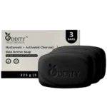 Oddity hyaluronic activated charcoal skin revive soap pack of 3