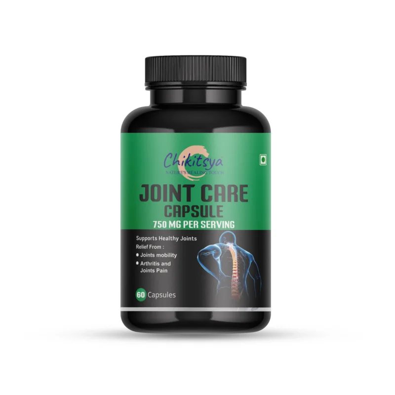 Chikitsya Joint Care Capsules for Joint Pain Relief with Boswellia, Curcumin and Triphala 60 veg Capsules
