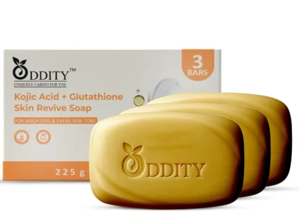 Oddity kojic acid and glutathione skin revive soap for brightness