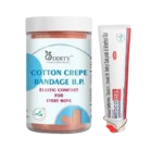Oddity cotton crepe bandage BP with Medcogel pain relief gel